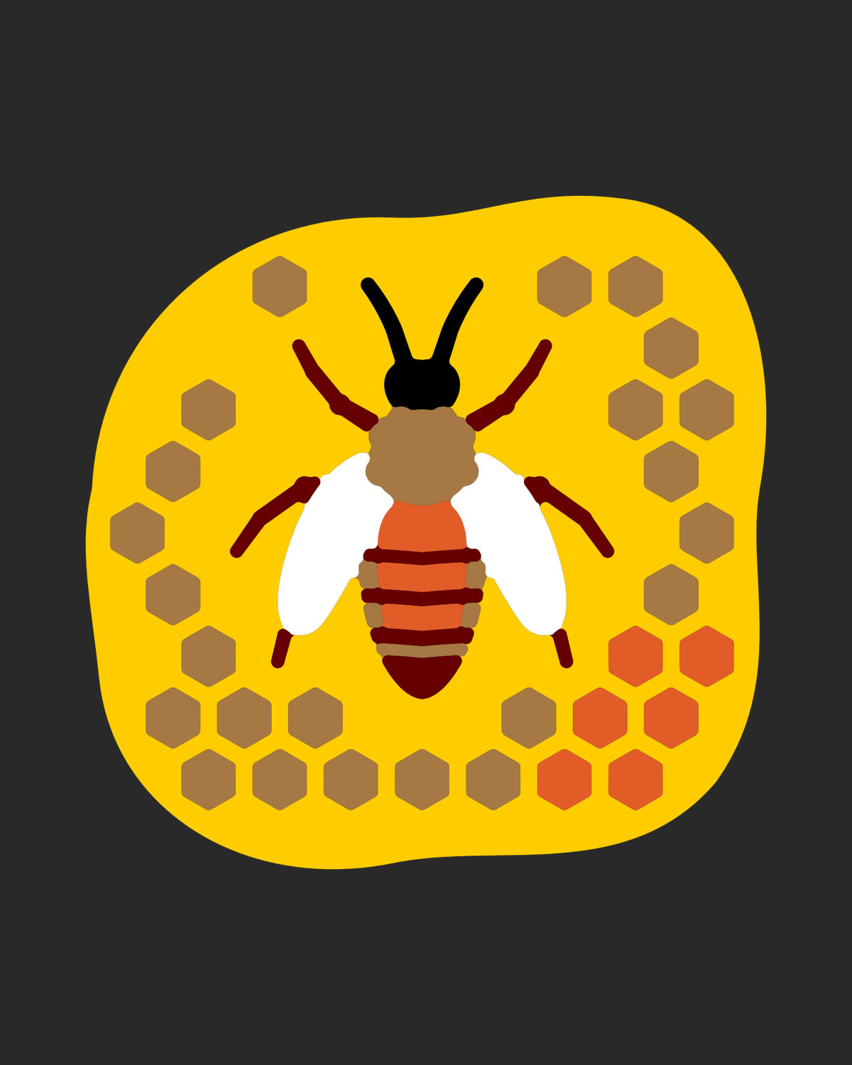 Bee on Comb